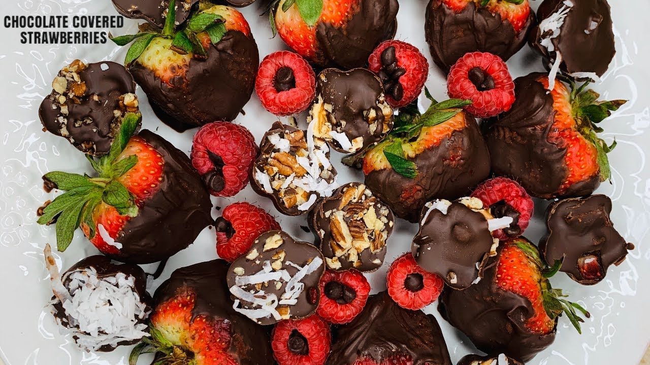How To Make Chocolate Cover Strawberries 2020 | Chocolate Covered Treats - YouTube