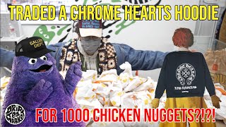 Ep 56 Trading A Chrome Hearts Hoodie For 1000 Chicken Nuggets? Not Clickbait 3