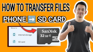 Paano mag Transfer ng Files to SD Card Using Android Phone | Thon vlog