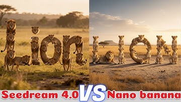 How to use Seedream 4 for FREE ! Nano Banana VS Seedream 4.0 #seedream4