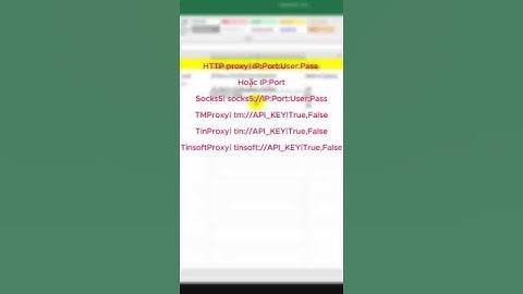 Hướng dẫn tạo profile hàng loạt bằng Excel trên GPM Login