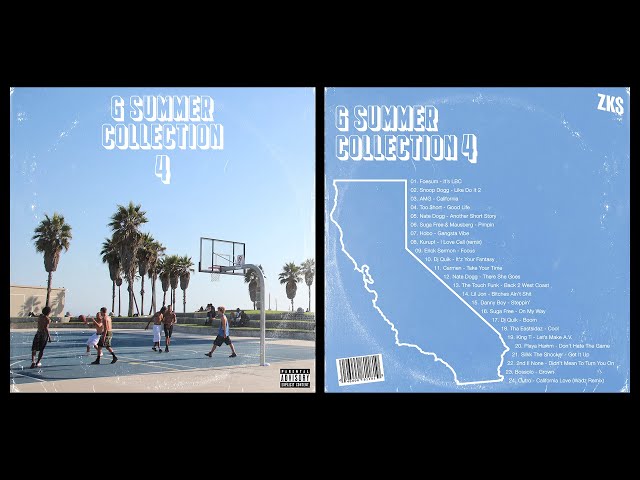 G SUMMER COLLECTION by ZK$ VOL. IV (G Funk & West Coast Rap