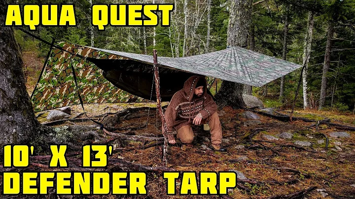 Aqua Quest Defender Tarp Review - 10 x 13 Rainfly