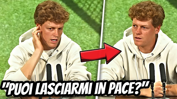 GIORNALISTA GLI GRIDA NON SEI NESSUNO!… LA RISPOSTA DI SINNER FA ESPLODERE LA SALA STAMPA!