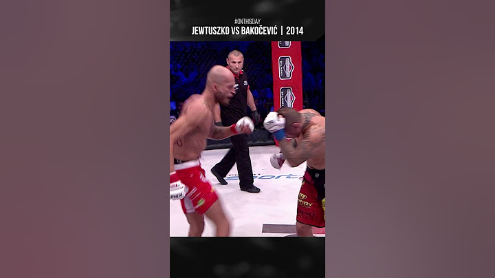 Crazy fight between Jewtuszko and Bakocevic | #OnThisDay in 2014 #ksw