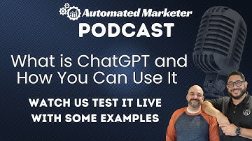 What is ChatGPT and How You Can Use It : Watch us test it live with some examples #livestream