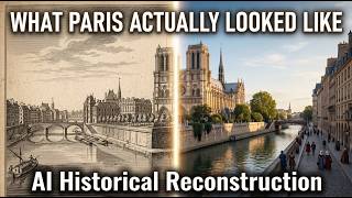 What Paris Actually Looked Like: 2,000 Years of History Revealed (AI Reconstruction)