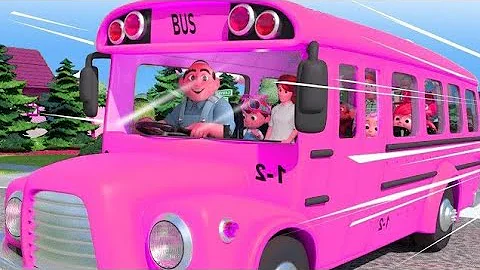 Wheels On The Bus Sound Variations Remix II Several Versions | yoyo Nursery Rhymes