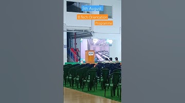 B.Tech Orientation Program #iit_tirupati #iit #iitjee #iit_motivation