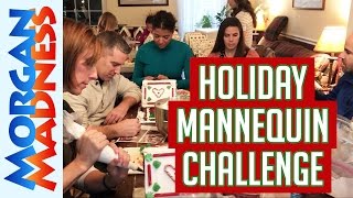 Holiday Mannequin Challenge! Decorating Gingerbread | Morgan Madness