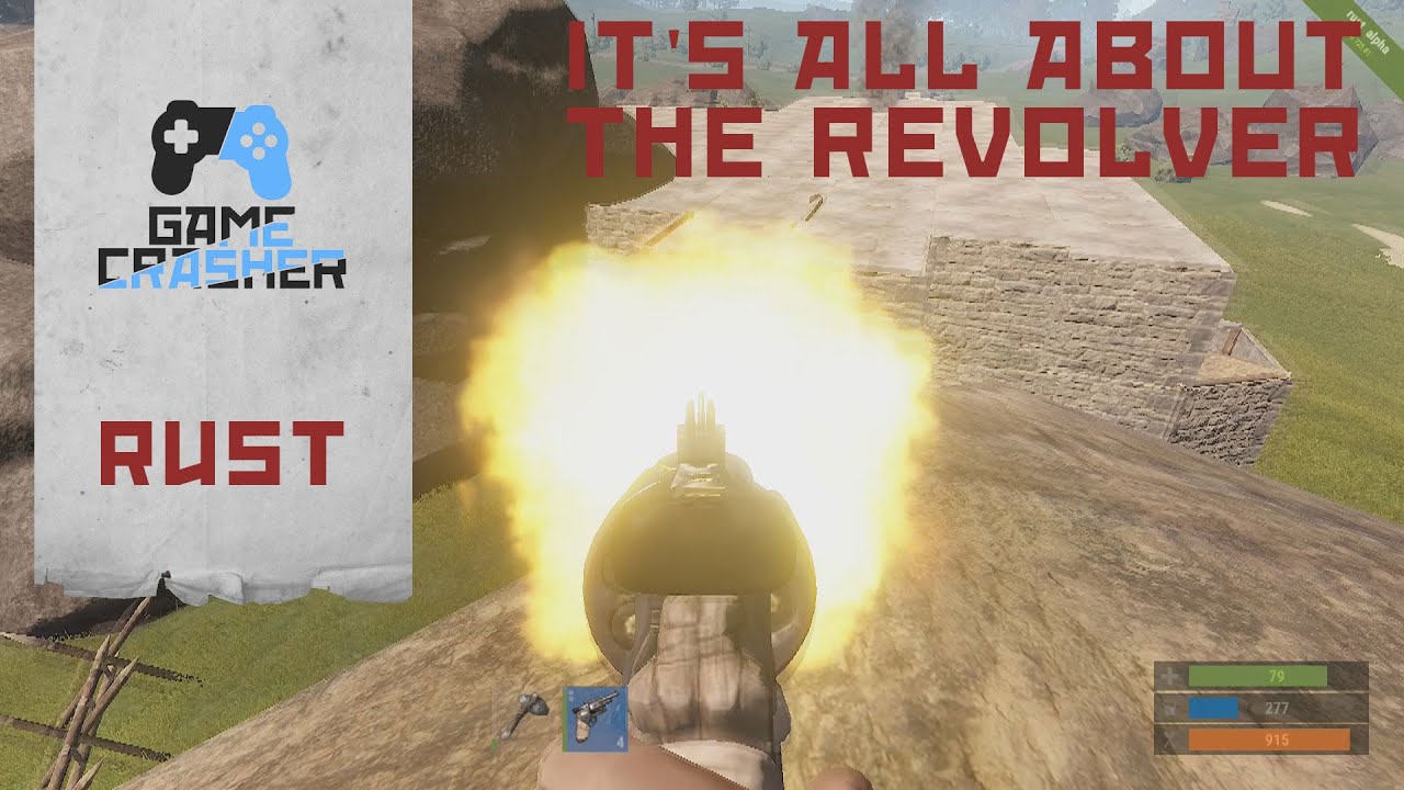It's all about the Revolver - Rust Gameplay - YouTube