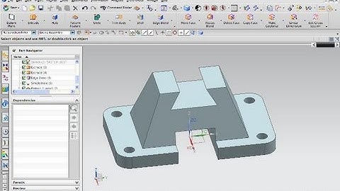3.11 Fuehrung - Siemens NX 8 Training - Extrusion - Boolean intersection