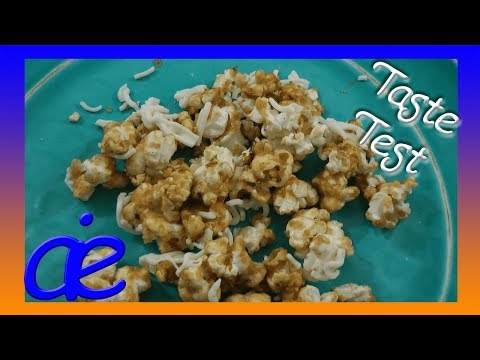 Cinnamon Bun Popcorn Taste Test with Ian - AEI Online