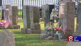 Dozens of tombstones vandalized in Ansonia