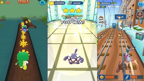 Tag with Ryan vs Subway Princess Runner vs Om Nom Run Amazing Run |Kids GamePlay Walkthrough V#142