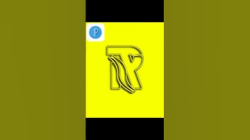 R Logo Design In PixelLab Edit Speed Tutorial #edit #pixellabdesign #art #capcut