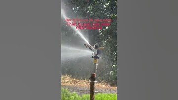 Béc AX22 - béc tưới phun mưa bán kính phun xa 18m tưới đều, đẫm