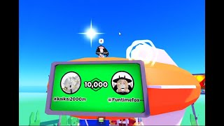 I got blipped in PLS DONATE (got donated 10k)