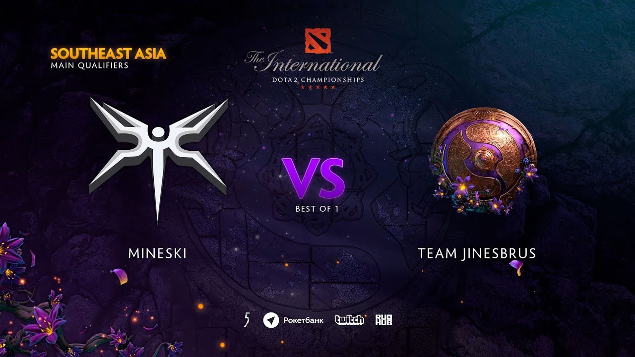 Mineski vs Team Jinesbrus, TI9 Qualifiers SEA, bo1 [Adekvat & Mortalles]