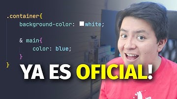 LLEGÓ LA NUEVA FORMA DE ESCRIBIR CSS: CSS ANIDADO
