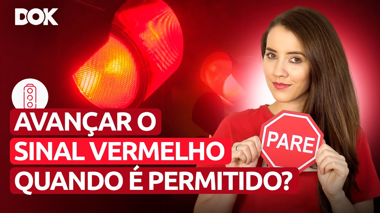 Avançar o sinal vermelho: A lei tem alguma exceção? - YouTube