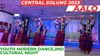 Youth Modern Dance||2nd Cultural Night||Central Solung Aalo 2023