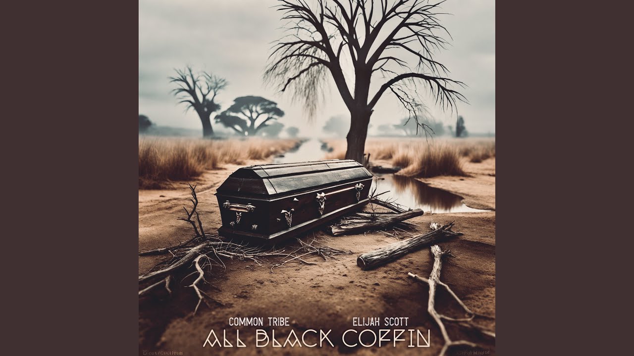 All Black Coffin