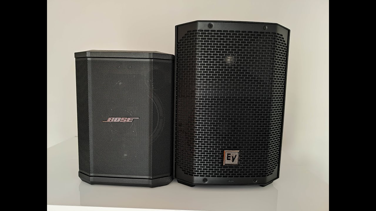 Confronto in italiano Electrovoice Everse 8 vs Bose S1 Pro + link per acquistarle.