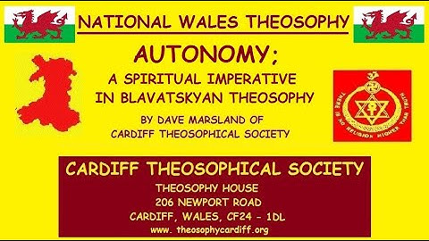 Autonomy; A Spiritual Imperative in Blavatskyan Theosophy by Dave Marsland