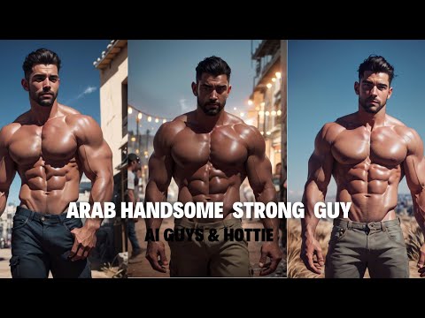 arab handsome strong guy | Ai Gay Art | Ai Lookbook