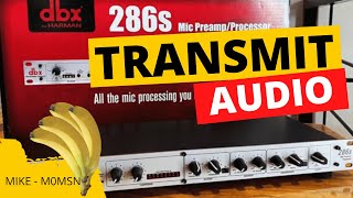 Transmit Audio  Harman dbx286s Mic Preamp/Processor.