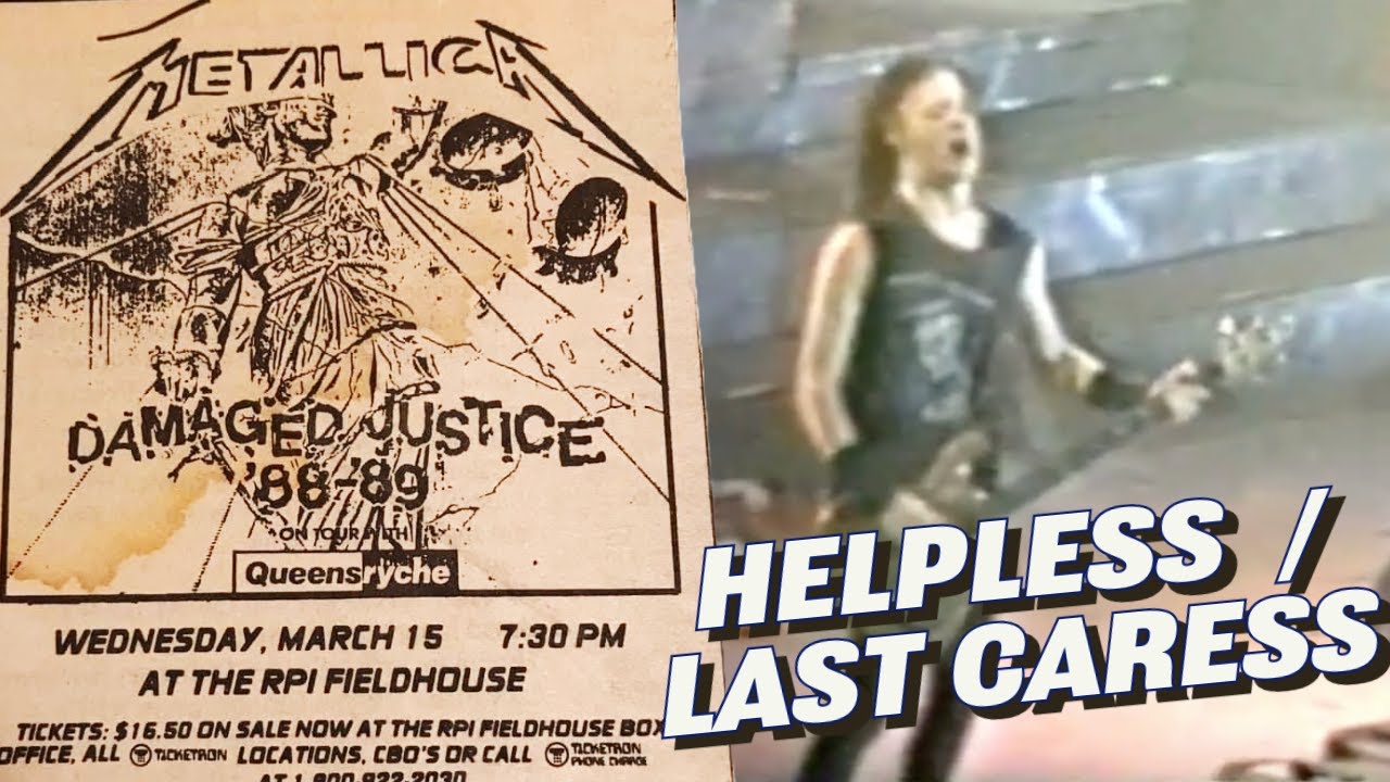 Metallica - La Bamba / Helpless / Last Caress (Troy NY, 1989)