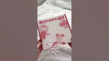 TWICE Strategy album unboxing (Step 2 ver.) 🎀 #twice #twicecomeback #twicealbum #kpop #kpopalbum