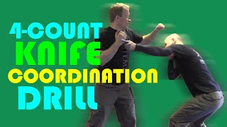 4 Count Knife Coordination Drill
