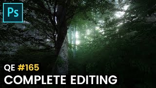 Gloomy Forest Edit in Photoshop | QE #165 screenshot 4