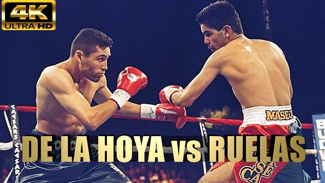 Oscar De La Hoya vs Gabriel Ruelas | KNOCKOUT Boxing Fight | 4K 