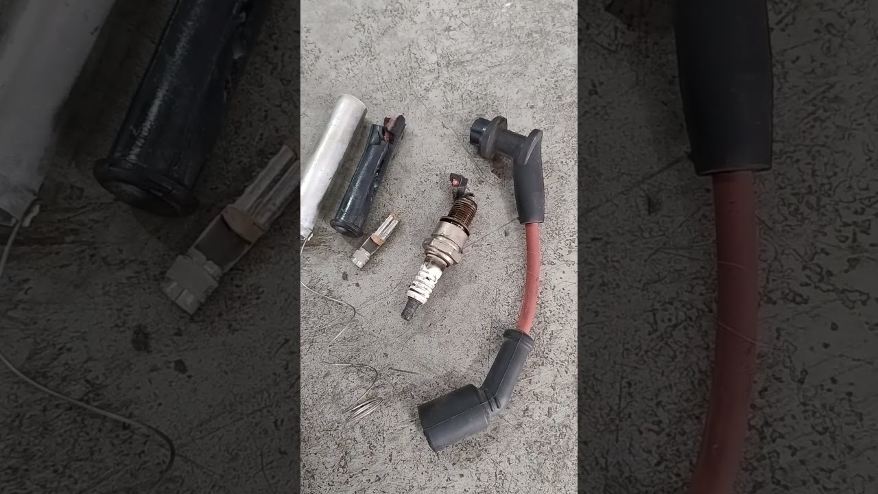 increíble estado de cables y bujías Chevrolet prisma 1.4