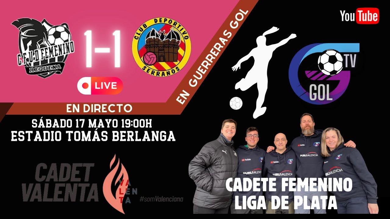 FUTFEM CADETE | Guerreras Requena 1-1 CD Serranos