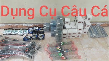 Bộ Dụng Cụ Câu Cá Chuyên Nghiệp | Lưỡi Nanh Sói – Lưỡi Tự Lật – Cước Nhật – Phao Câu Đêm Cảm Biến