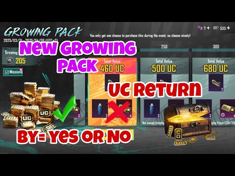 New Growing pack