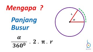 Arc Length of a Circle - Basic Concepts & Proof of the Derivation of the BELATIK Mathematical For...