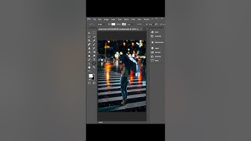 Photoshop Magic: Add Realistic Rain Effects in Minutes #shorts #RainEffect #Photoshop
