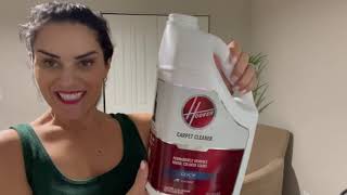 Hoover Oxy Deep Cleaning Carpet Shampoo, Concentrated Machine Cleaner Solution, 116
