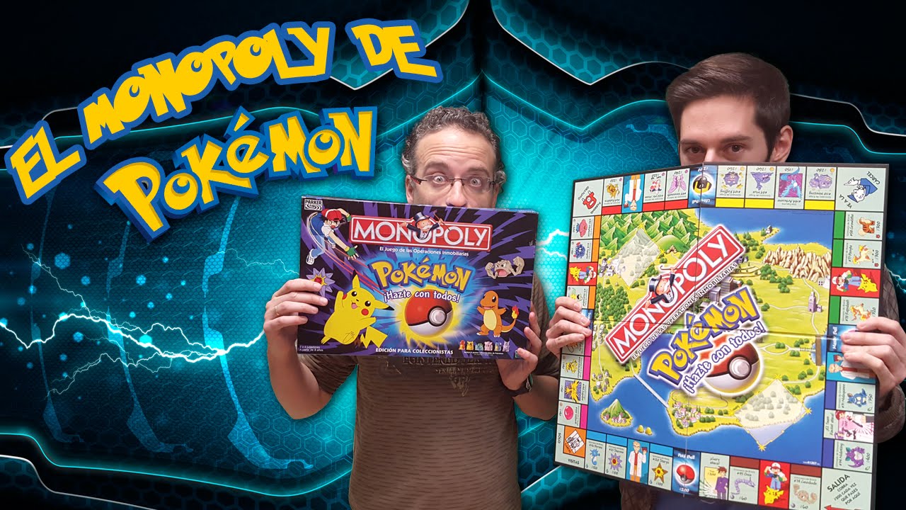 espejo de puerta Clínica electo Monopoly de Pokémon - ¡Unboxing! - YouTube