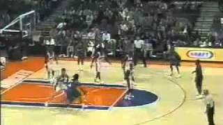 Gerald Wallace Blocks Chris Wilcox