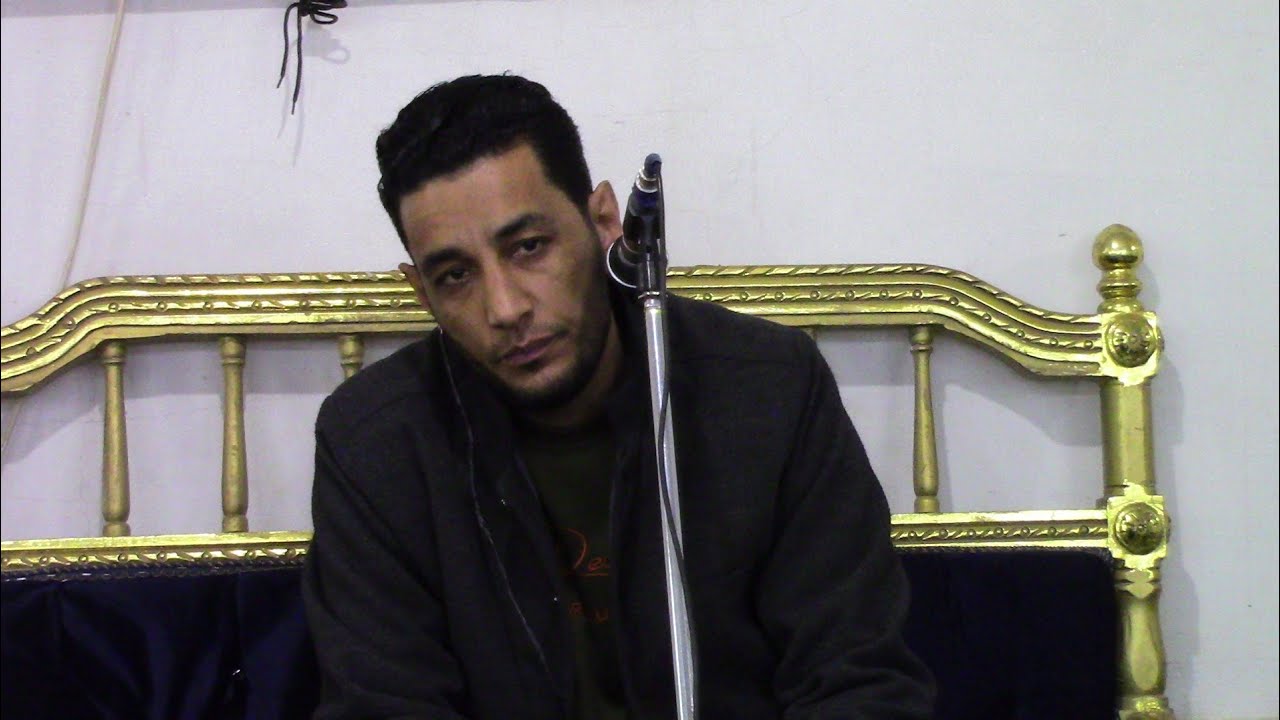 الشيخ/ ياسر ابو شامه من تقديم واجب عزاء الحاج احمد عيسي شيخ روحه