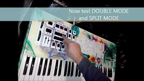 Test CRUMAR BIT99 Synthesizer - Artwork Limited Edition