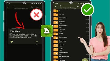 Zarchiver The Files app version does not support grant access to folders | Type of Root Access Fix