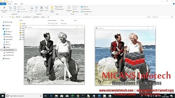 IMAGE COLORIZATION WITH CAFFE MODEL AND OPEN CV USING DEEP LEARNING APPROACH PYTHON  PROJECT