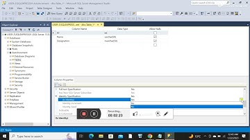 Auto Increment or Identity Field In SQL Server | Asp . Net C# | SQL Server